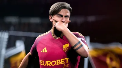 Official EA SPORTS FC 27 screenshot of Paulo Dybala in a Serie A match